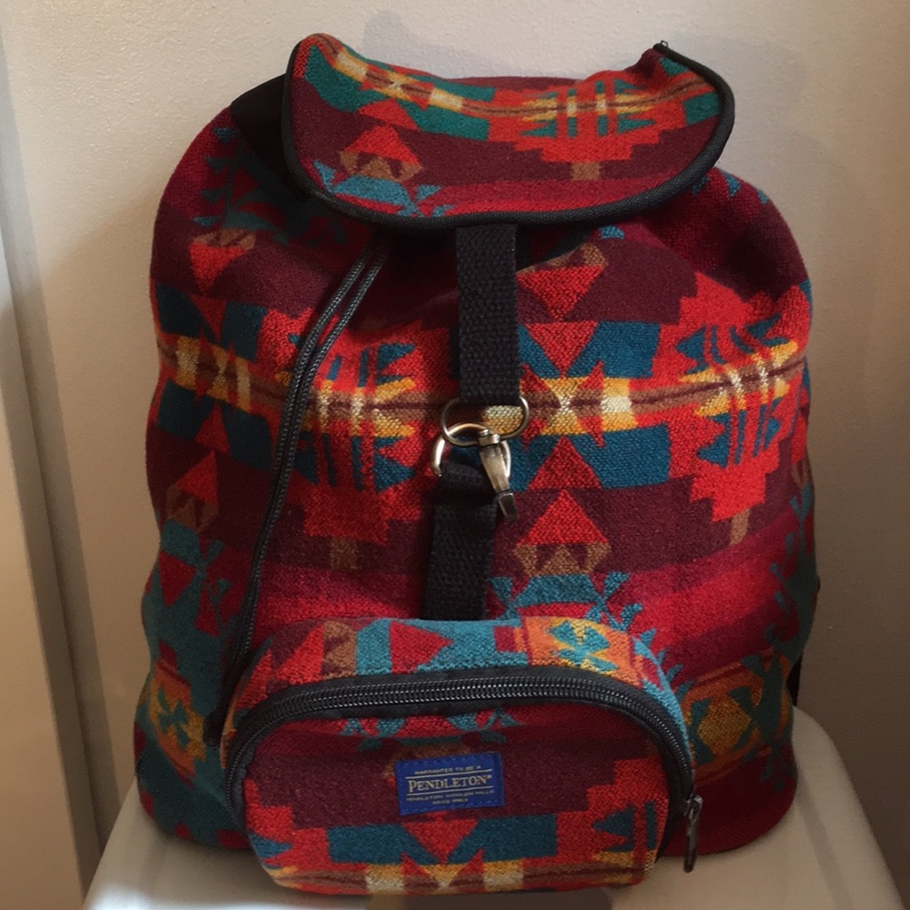 Pendleton Drawstring Mini Backpack